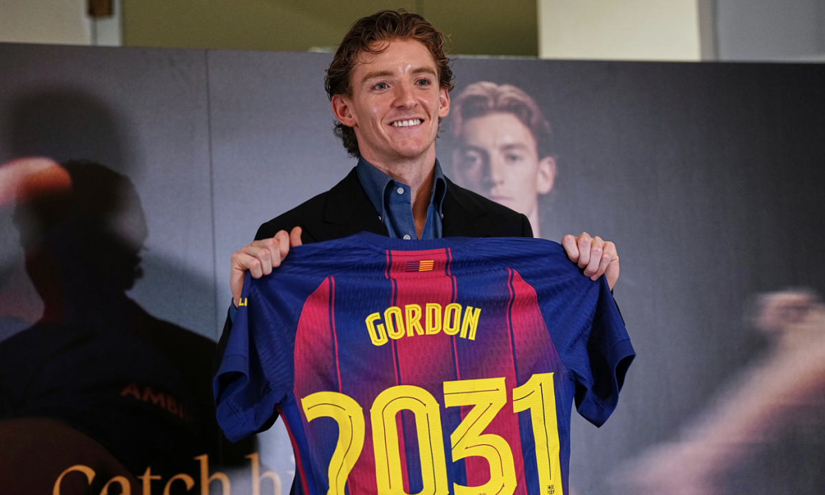 Gordon háo hức đá cùng Yamal tại Barca sau khi chính thức gia nhập - hình ảnh - new88jl.com Gordon háo hức đá cùng Yamal tại Barca sau khi chính thức gia nhập - hình ảnh - new88jl.com
