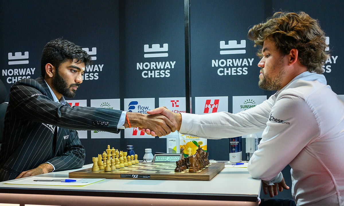 Carlsen gieo sầu cho Vua cờ Gukesh ở siêu giải Na Uy - hình ảnh - new88jl.com Carlsen gieo sầu cho Vua cờ Gukesh ở siêu giải Na Uy - hình ảnh - new88jl.com