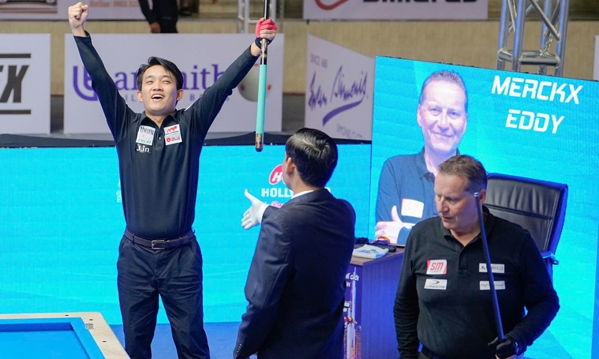 Tiếng reo hò tại World Cup carom 3 băng: Khi văn hóa xem billiard Việt chạm trán chuẩn mực quốc tế - hình ảnh - new88jl.com Tiếng reo hò tại World Cup carom 3 băng: Khi văn hóa xem billiard Việt chạm trán chuẩn mực quốc tế - hình ảnh - new88jl.com
