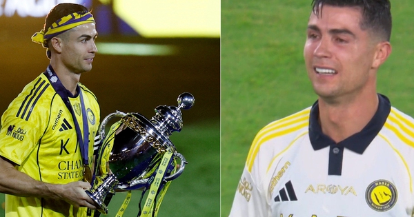 Vô địch Saudi Pro League ở tuổi 41, Ronaldo vẫn bật khóc như lần đầu giành cúp - hình ảnh - new88jl.com