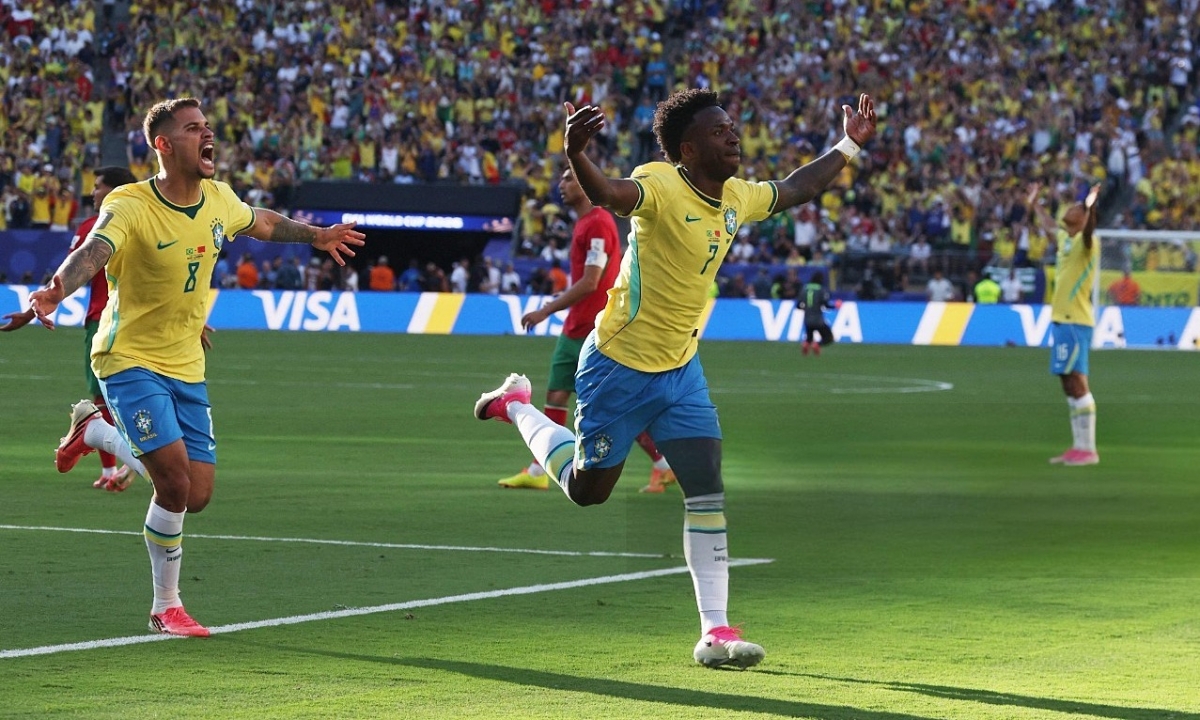 Brazil hòa Morocco ở trận ra quân World Cup: Vinicius Junior tỏa sáng nhưng chưa đủ - hình ảnh - new88jl.com Brazil hòa Morocco ở trận ra quân World Cup: Vinicius Junior tỏa sáng nhưng chưa đủ - hình ảnh - new88jl.com