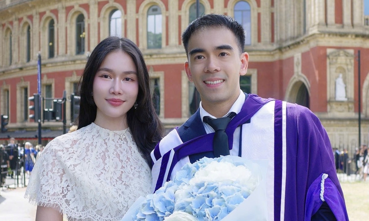 Phương Anh xúc động chúc mừng chồng tốt nghiệp tiến sĩ tại Imperial College London - hình ảnh - new88jl.com