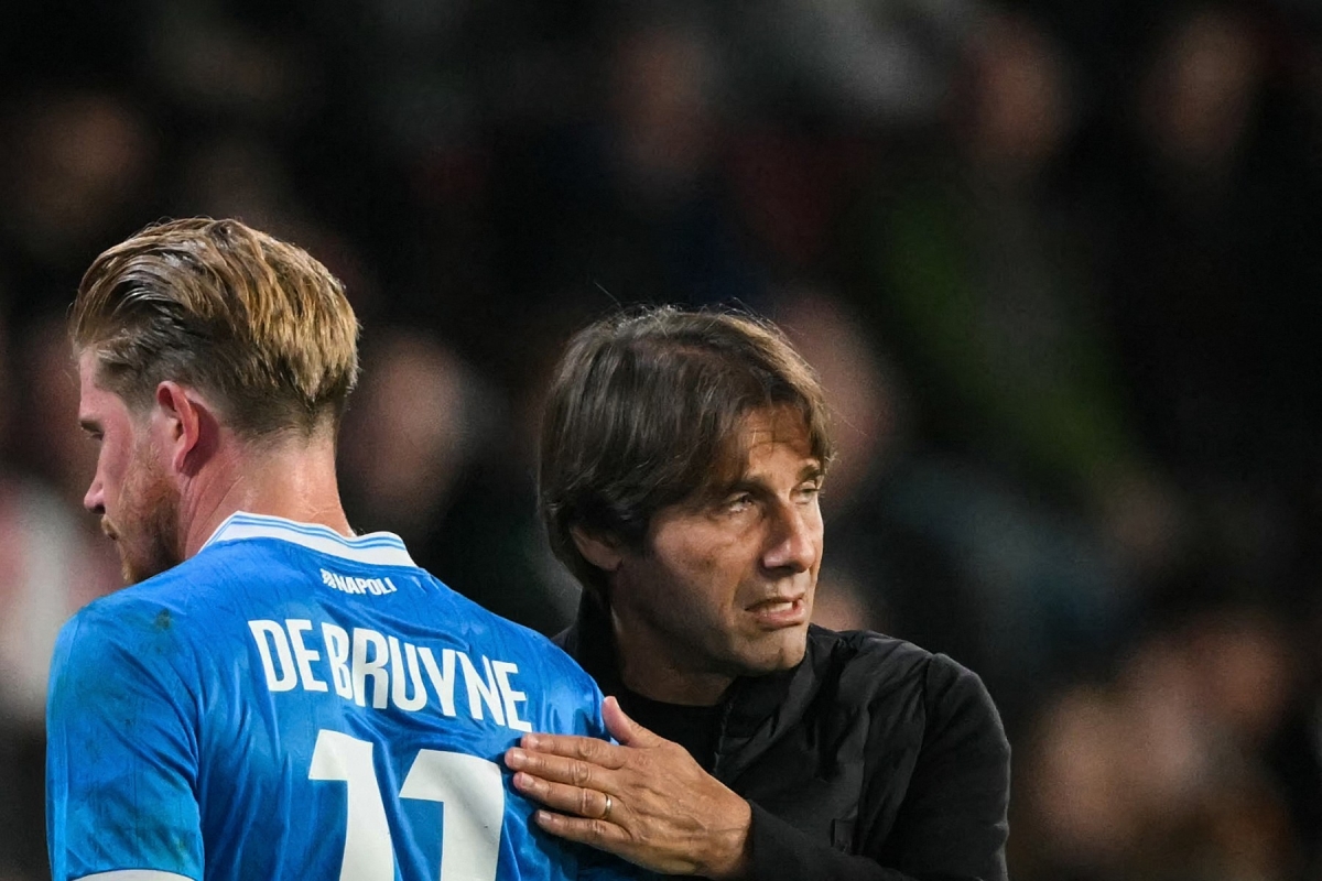 Phía sau vụ De Bruyne công kích HLV Conte: Mối bất hòa nổ ra tại Napoli - hình ảnh - new88jl.com