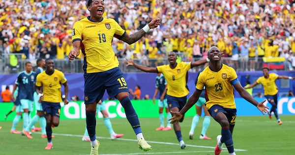 Link vào nhà cái NEW88: 19 đội chính thức giành vé knock-out, Ecuador gây sốc lớn - hình ảnh - new88jl.com