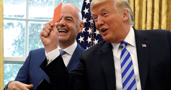 Chủ tịch FIFA tiết lộ đã trao đổi với Trump về thẻ đỏ gây tranh cãi của Balogun - hình ảnh - new88jl.com