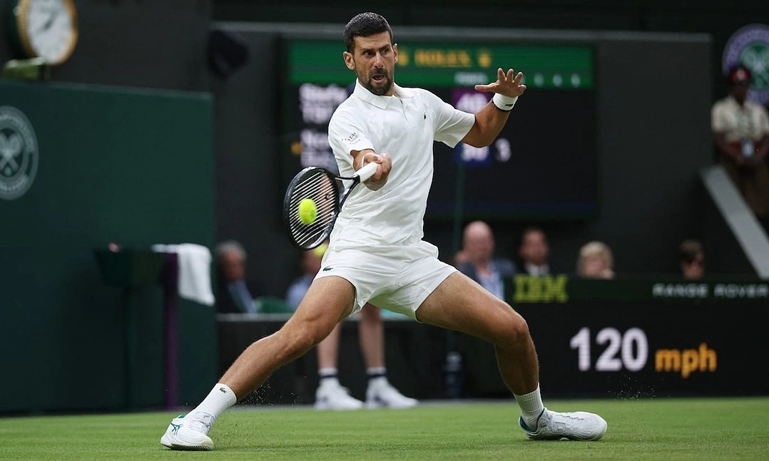 Link vào nhà cái NEW88: Djokovic dễ dàng vượt qua Tsitsipas tại Wimbledon 2026 - hình ảnh - new88jl.com